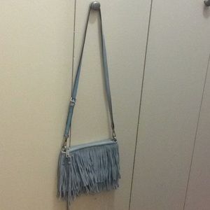 Rebecca Minkoff Fringed Shoulder Bag.